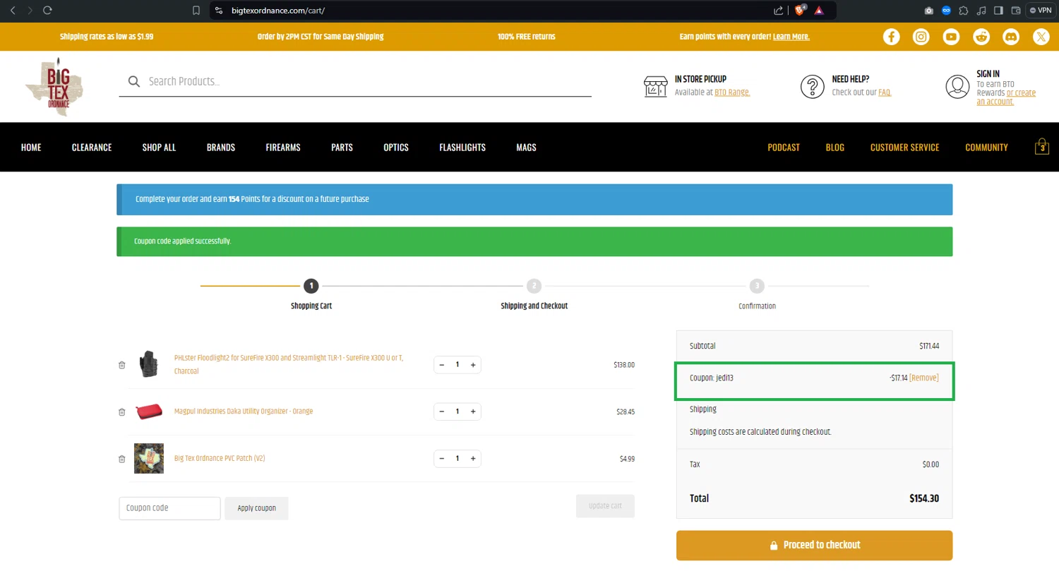 Big Tex Ordnance Coupon Codes 15 Off September 2024