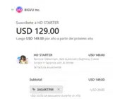 BIGVU coupon verification screenshot