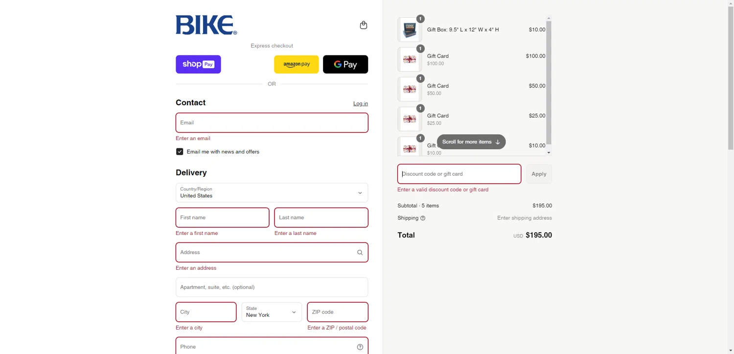 Bike Athletic discount code screenshot showing code 3PACK applied at Bike Athletic checkout page. Uploaded by SimplyCodes community member SilverPioneer1110 on Aug 18, 2025