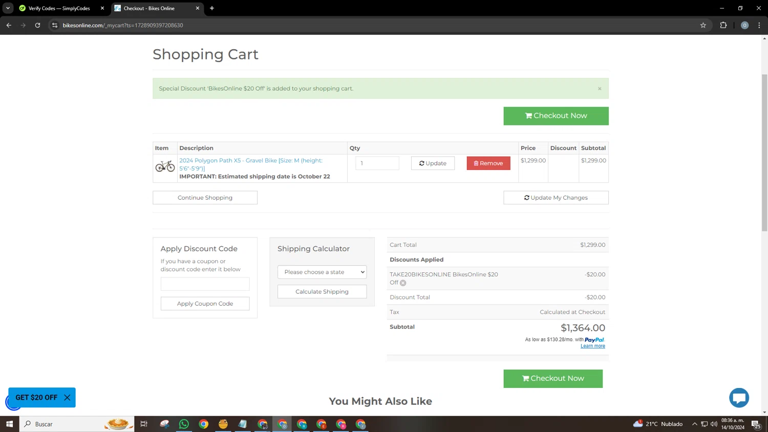 Bikes Online Discount Codes (4 Verified) 25 Off Jan 2025