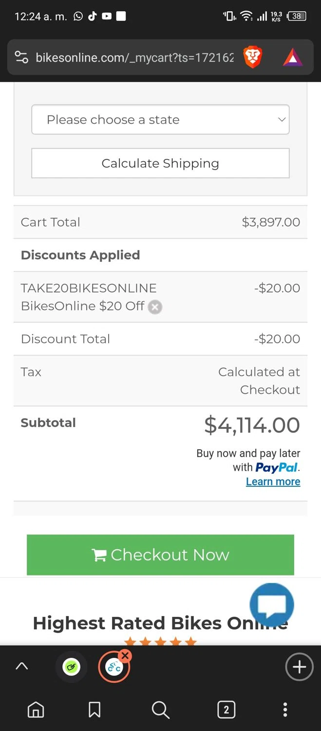 Bikes Online Discount Codes 15 Off September 2024