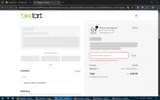 Biketart coupon verification screenshot