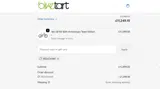 Biketart coupon verification screenshot