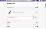 BillboardVinyls coupon verification screenshot