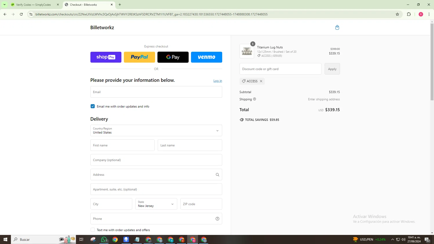 how to use Billetworkz coupons