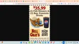 Bill Gray's coupon verification screenshot