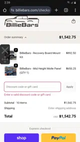 FIRSTTIME15 coupon verification screenshot