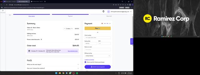 Billo checkout page showing Billo promo code box | Screenshot taken by SimplyCodes community member on Oct 9, 2023