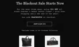 BLACKOUT24 coupon verification screenshot