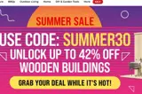 SUMMER30 coupon verification screenshot