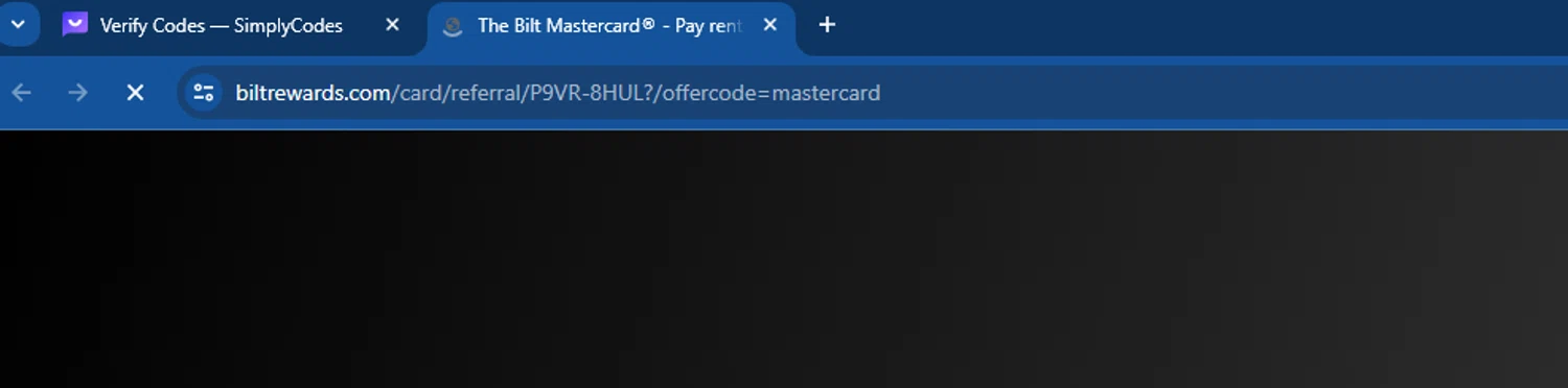 Bilt Rewards checkout page showing Bilt Rewards promo code box | Screenshot taken by SimplyCodes community member on Jan 28, 2024