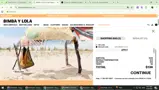 Bimba Y Lola coupon verification screenshot