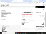 Bimba Y Lola coupon verification screenshot