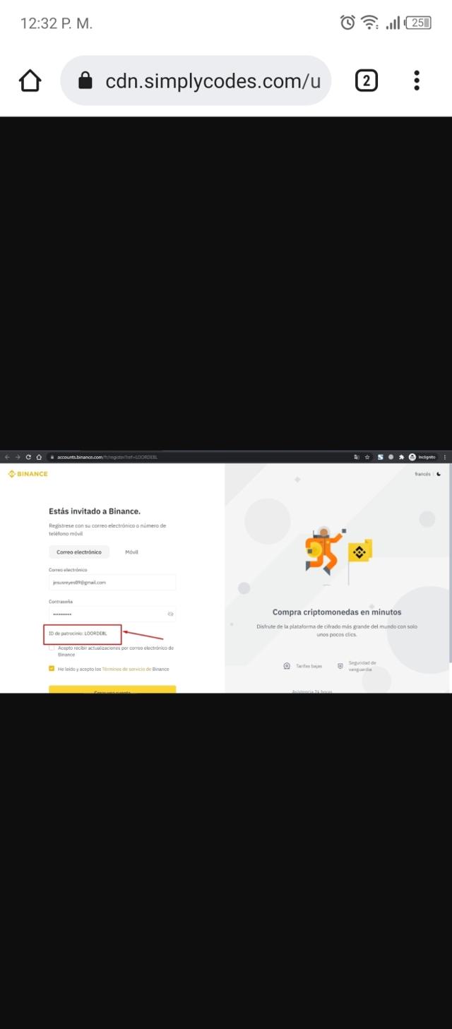 Binance checkout page showing Binance promo code box | Screenshot taken by SimplyCodes community member on Jan 4, 2022