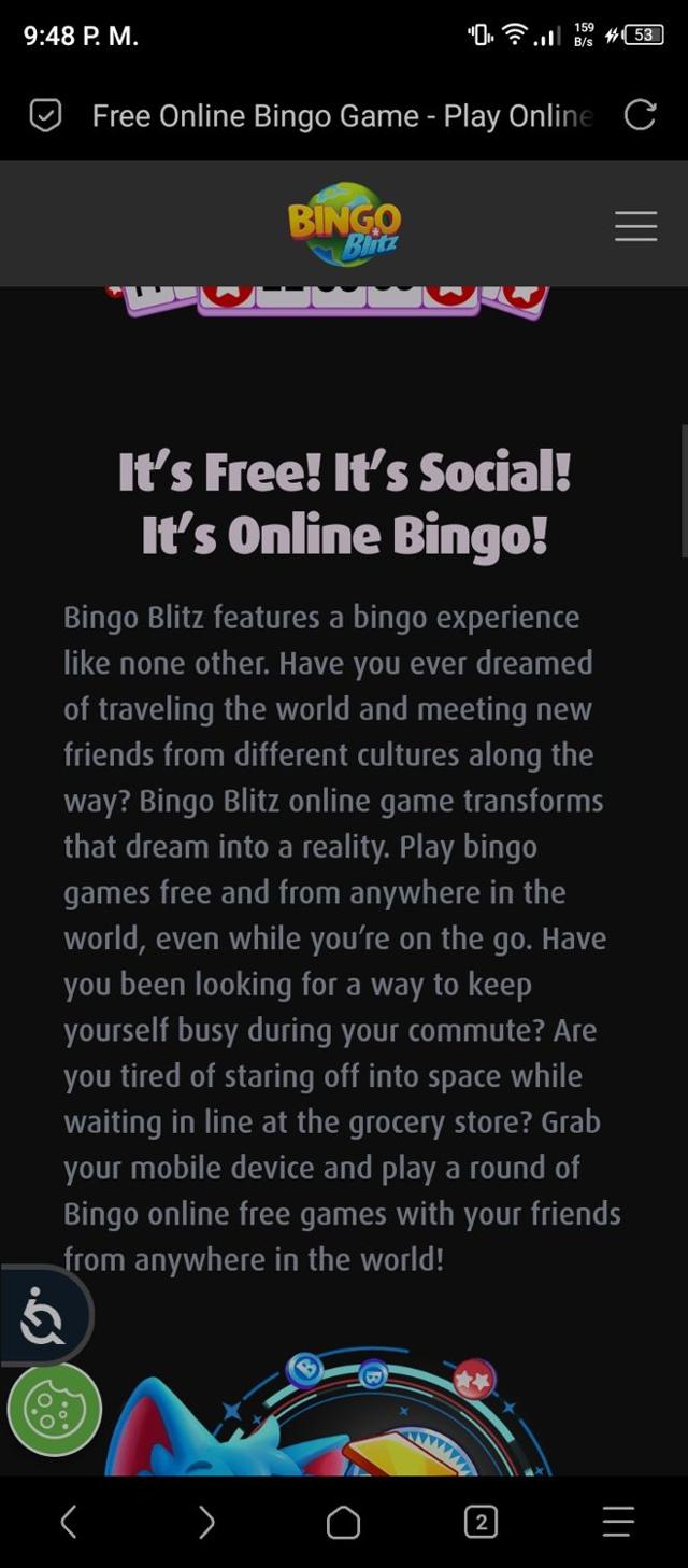 Bingo Blitz checkout page showing Bingo Blitz promo code box | Screenshot taken by SimplyCodes community member on Nov 8, 2023