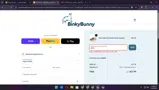 Binkybunny coupon verification screenshot