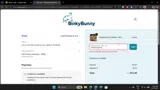 Binkybunny coupon verification screenshot