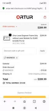 BIO15 coupon verification screenshot