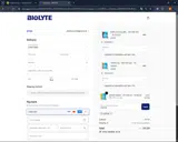 BIOLYTE coupon verification screenshot