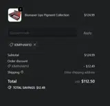 KIMPHAM10 coupon verification screenshot