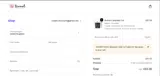 THANKYOU25 coupon verification screenshot