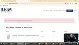 Biom Probiotics coupon verification screenshot