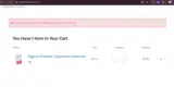 Biom Probiotics coupon verification screenshot