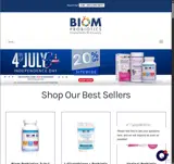 Biom Probiotics coupon verification screenshot