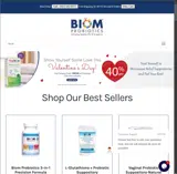 Biom Probiotics coupon verification screenshot