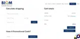Biom Probiotics coupon verification screenshot