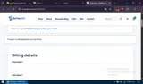 BioPep USA coupon verification screenshot