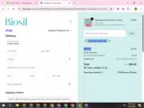 Biosil coupon verification screenshot