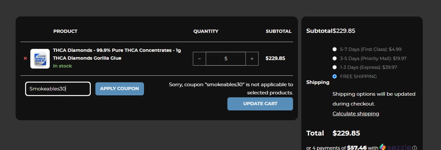 BiowellnessX checkout page showing BiowellnessX promo code box | Screenshot taken by SimplyCodes community member on Oct 30, 2025