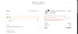 Birch & Bell Boutique coupon verification screenshot