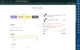 Birch & Bell Boutique coupon verification screenshot
