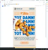 TOTSDAY coupon verification screenshot