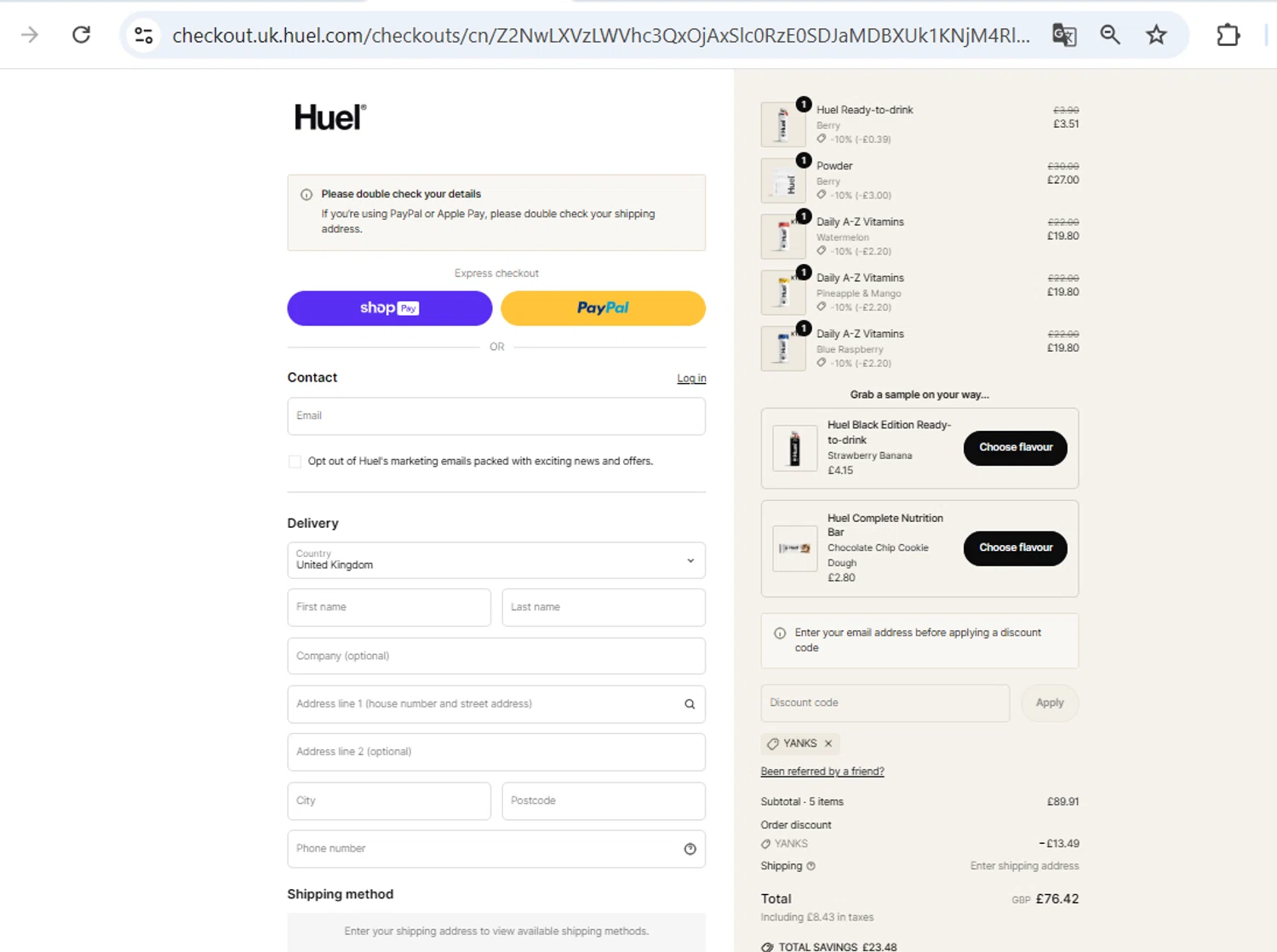 Birddogs discount code screenshot showing code FREE-BIRDDOGS-WHITE-FULL-LOGO-HAT applied at Birddogs checkout page. Uploaded by SimplyCodes community member BB9542251456527 on May 25, 2025