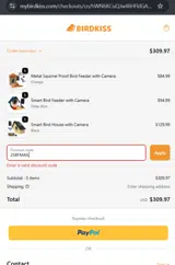 25BFMAIL coupon verification screenshot