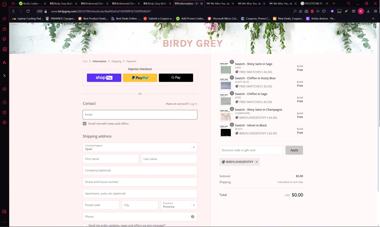 Birdy Grey Promo Codes 20 Off June 2024