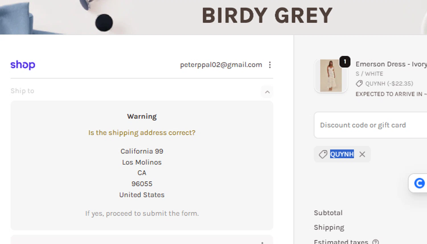 discount code for birdy grey dresses Birdy Grey Influencer Code