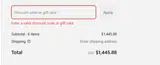 BITTEN coupon verification screenshot