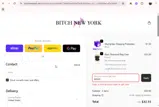 Bitch New York coupon verification screenshot