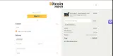 Bitcoin Merch coupon verification screenshot