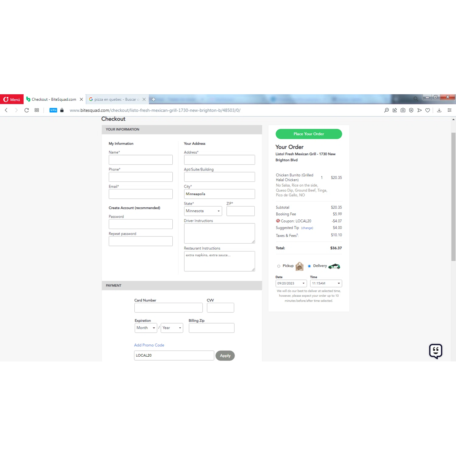 BiteSquad Promo Codes 20 Off September 2023