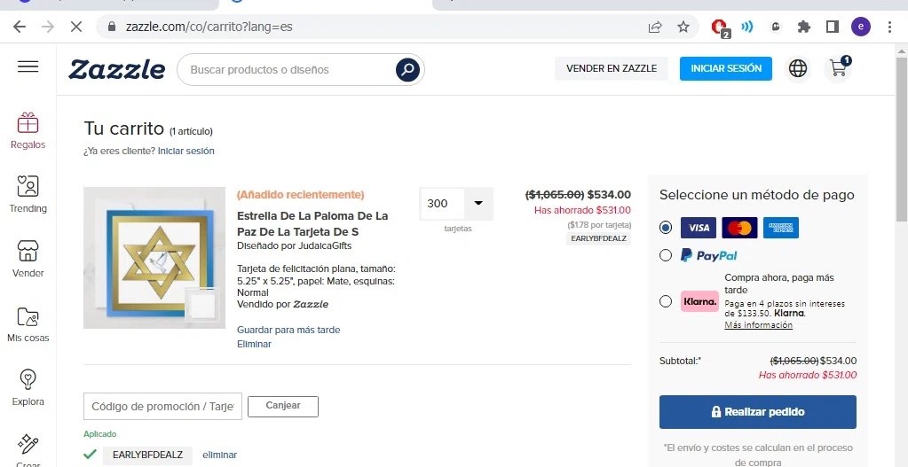 Bitly checkout page showing Bitly promo code box | Screenshot taken by SimplyCodes community member on Nov 10, 2022