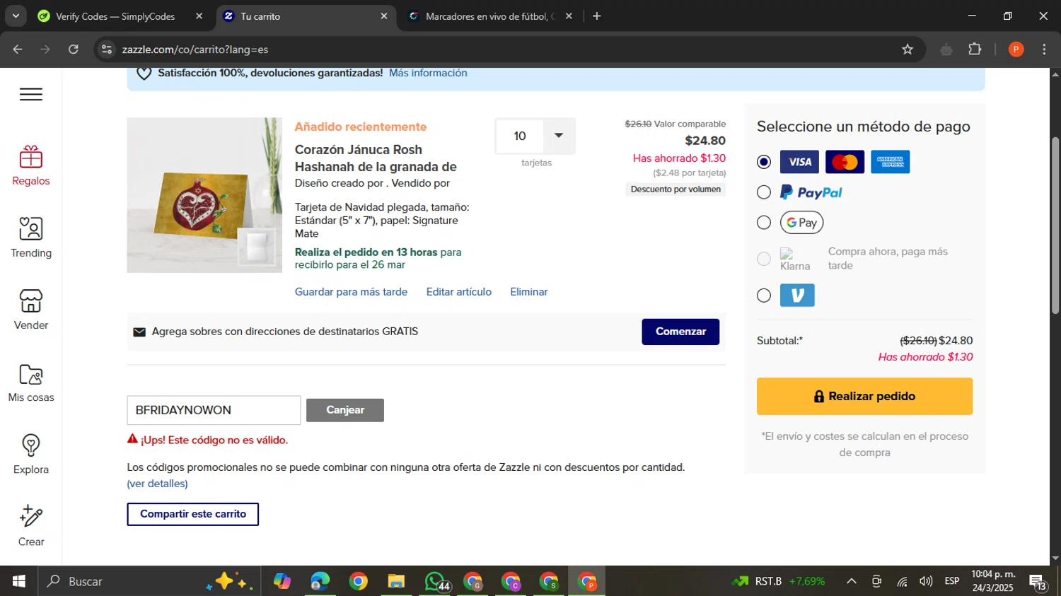 Bitly promo code screenshot showing code BFRIDAYNOWON applied at Bitly checkout page. Uploaded by SimplyCodes community member VictoriousCaptain2658 on Mar 25, 2025