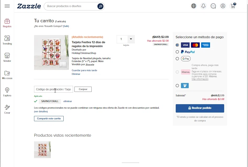 Bitly checkout page showing Bitly promo code box | Screenshot taken by SimplyCodes community member on Dec 4, 2022