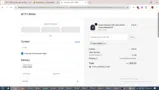 WELCOME10 coupon verification screenshot