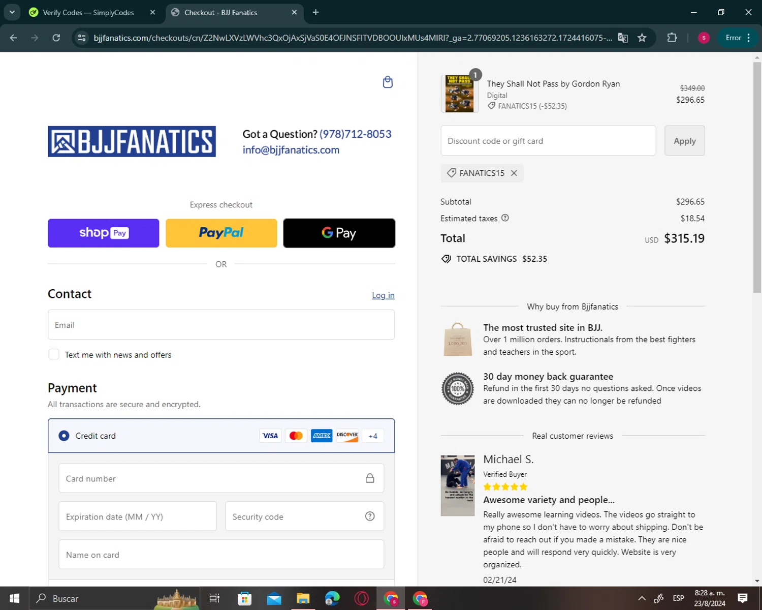 BJJ Fanatics Discount Codes - 53% Off | September 2024