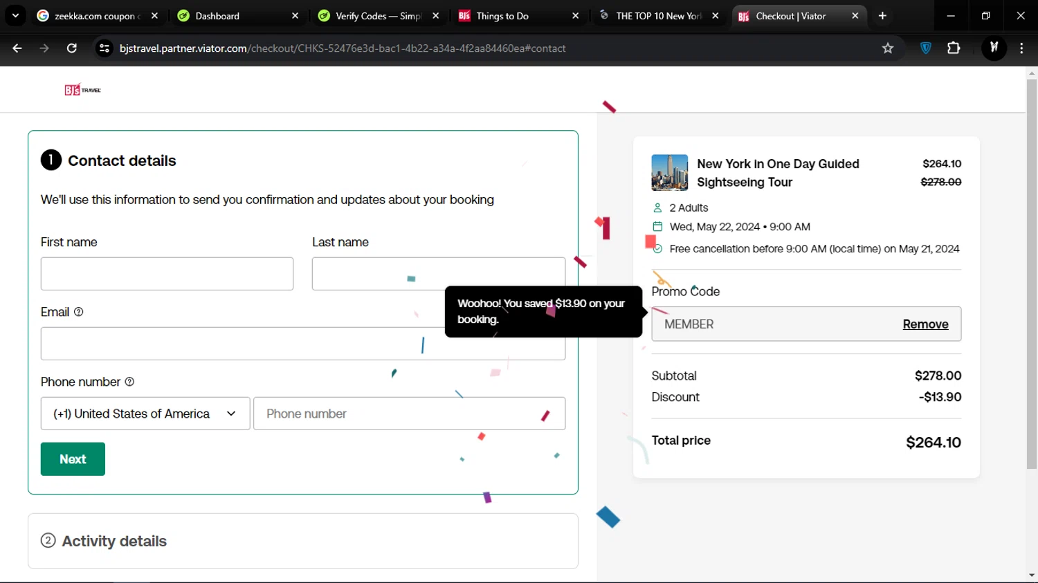BJ's Wholesale Club Promo Codes 5 Off August 2024